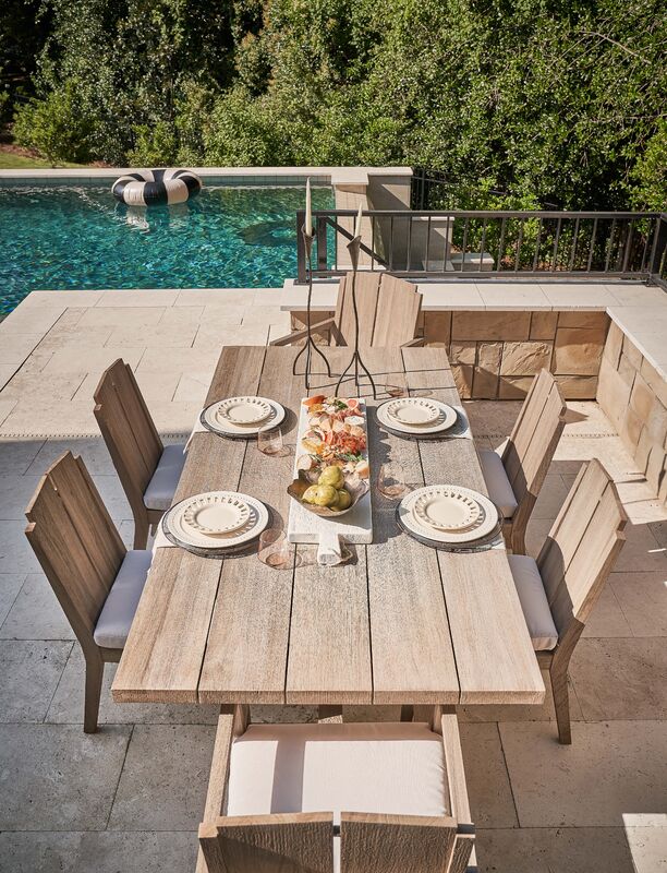 Saratoga Outdoor Rectangle Dining Table