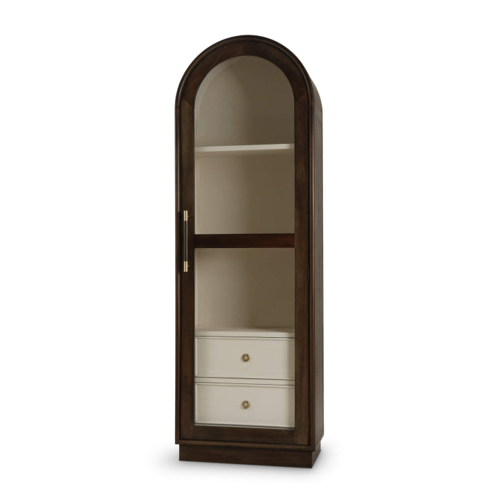Vannes Single Door Display Cabinet Bramble