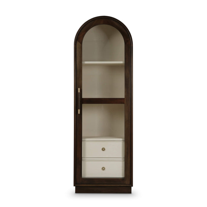 Vannes Single Door Display Cabinet Bramble