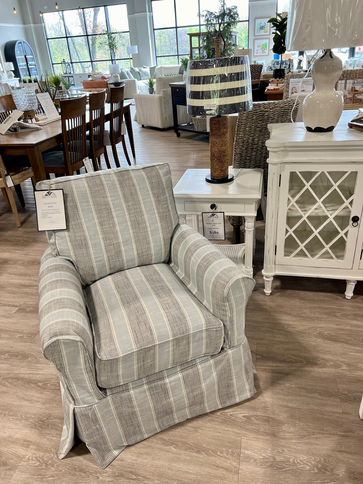 Libby Swivel Glider
