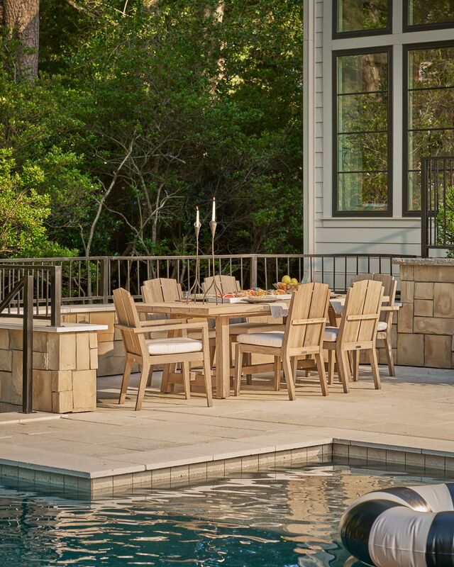 Saratoga Outdoor Rectangle Dining Table