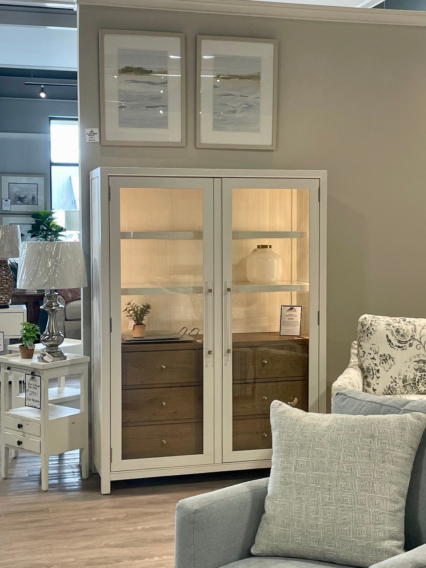 Seaside Display Cabinet