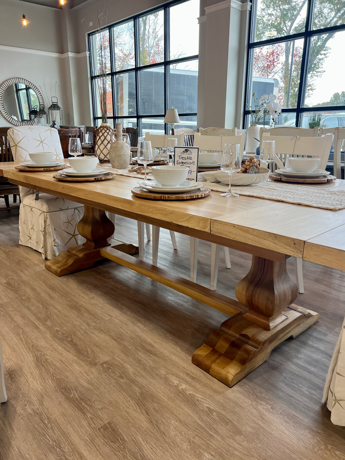 Bramble Trestle Extension Table