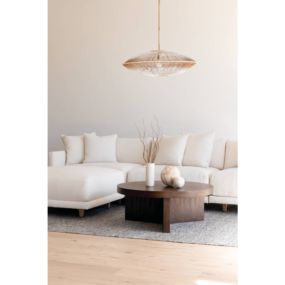 Koda Round Coffee Table by Rowe