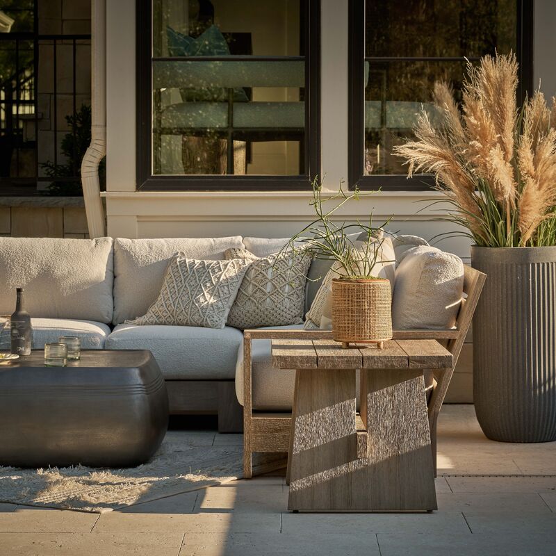 Saratoga Outdoor Rectangle End Table