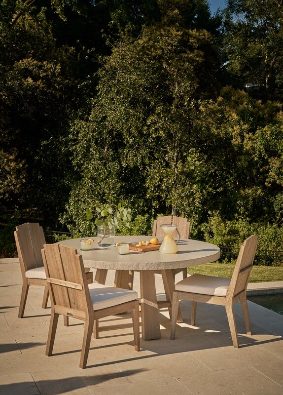 Saratoga Outdoor 60” round Dining Table