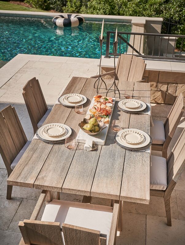 Saratoga Outdoor Rectangle Dining Table