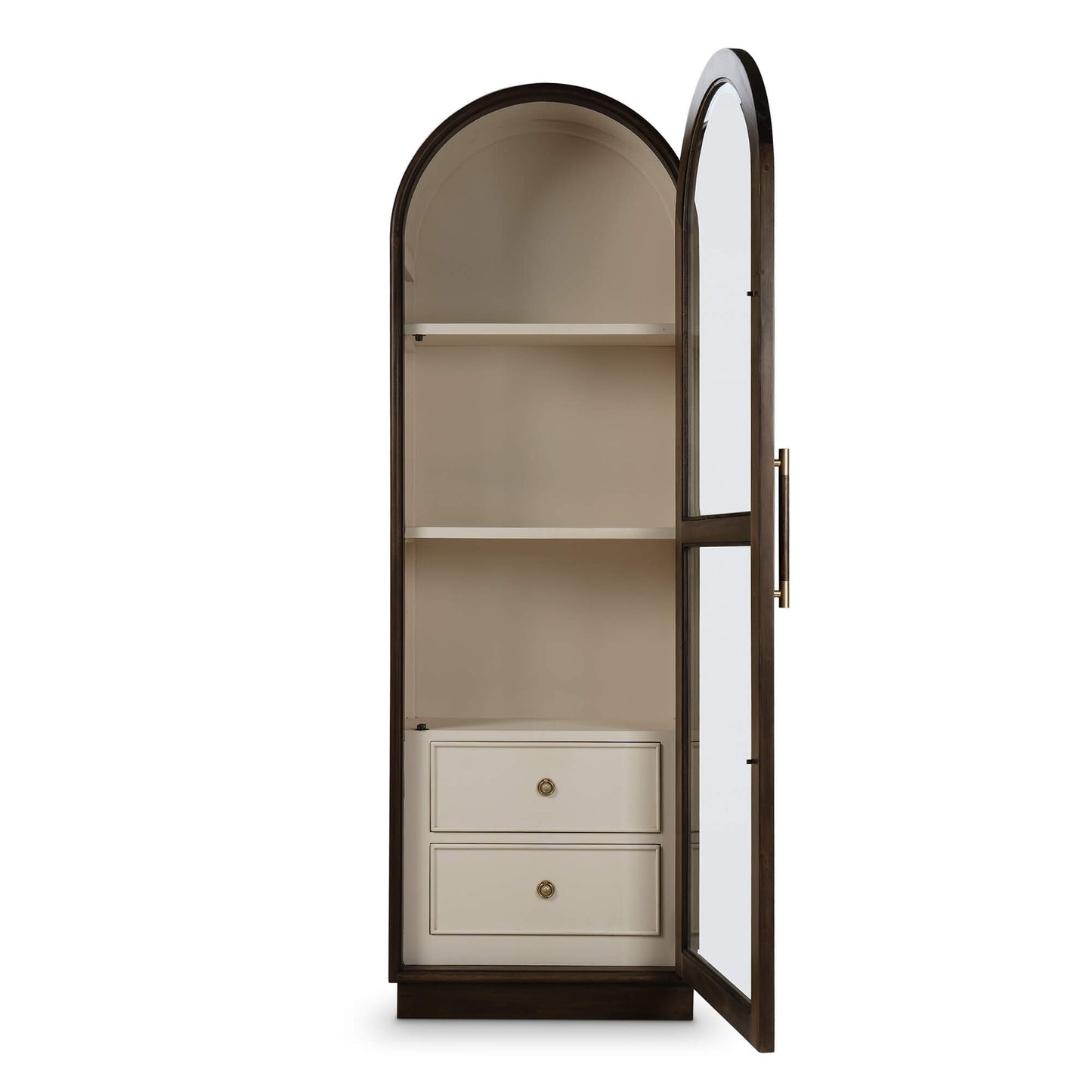 Vannes Single Door Display Cabinet Bramble