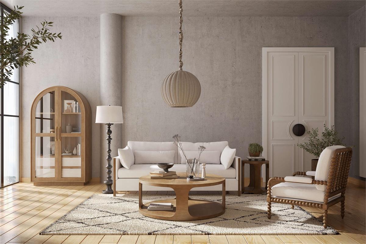 Corte 48” Round Coffee Table