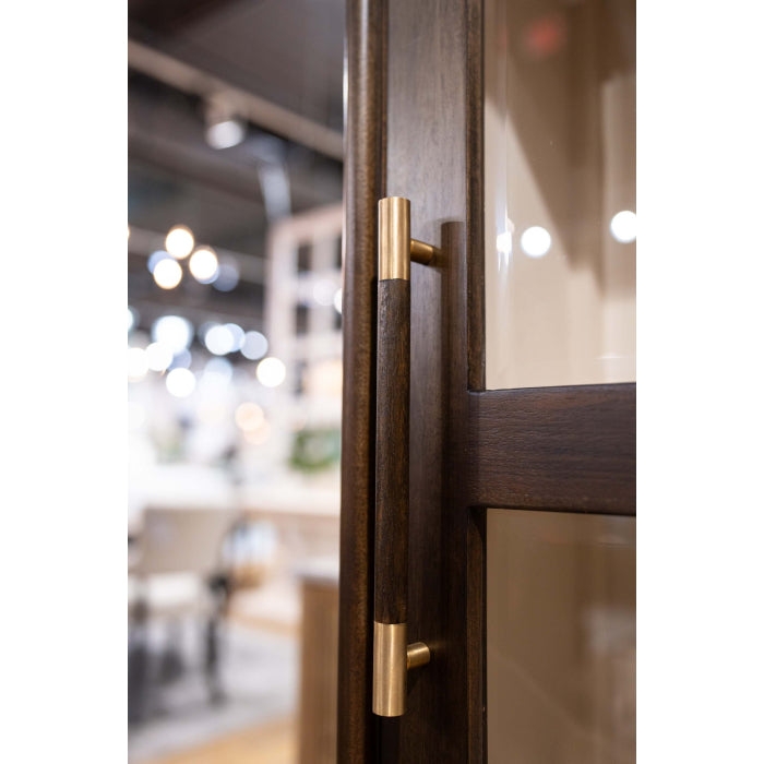 Vannes Single Door Display Cabinet Bramble