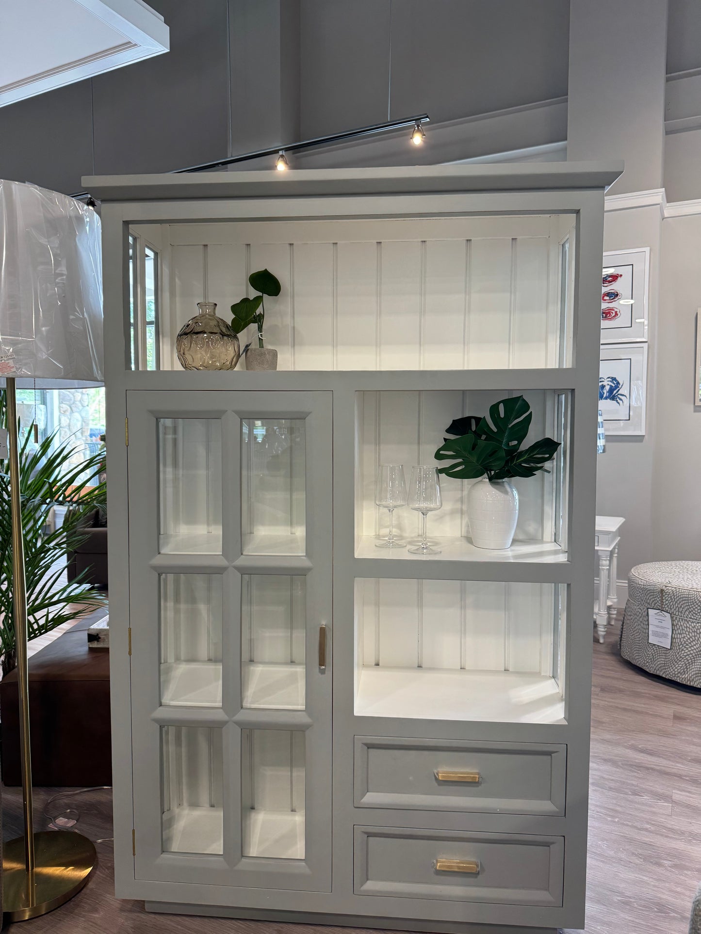 Dakota 1 Door Display Cabinet