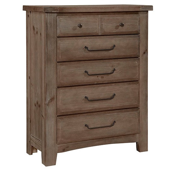 Vaughan Bassett Cool Farmhouse 5 Drawer Chest