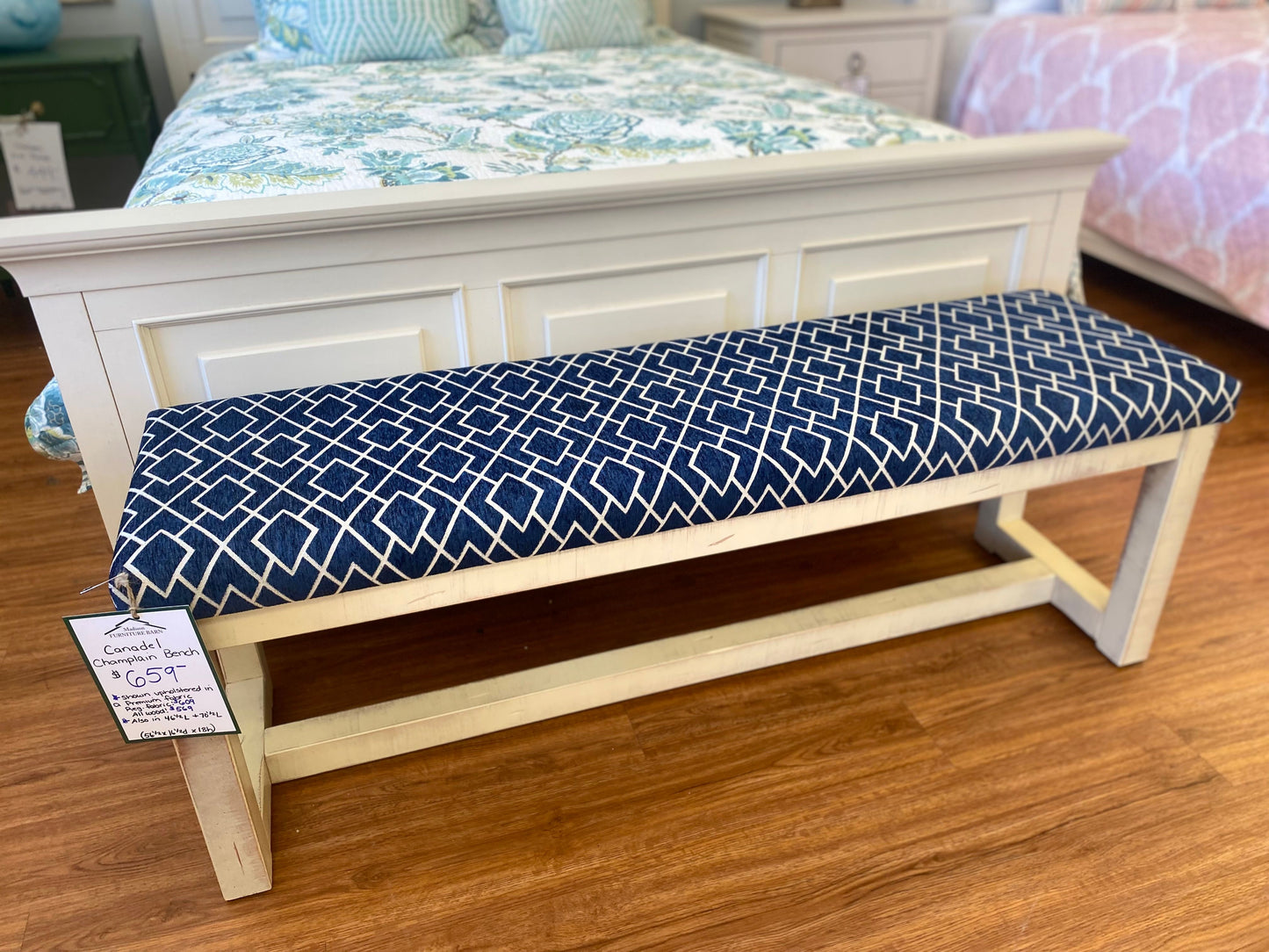 Custom Canadel Champlain Bench Seat