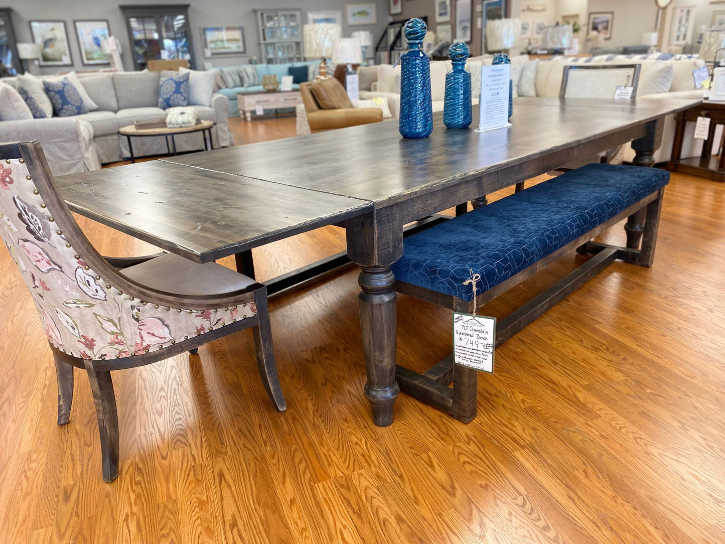 Custom Canadel Champlain Bench Seat
