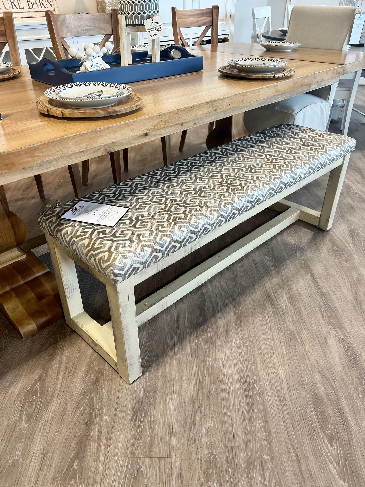 Custom Canadel Champlain Bench Seat