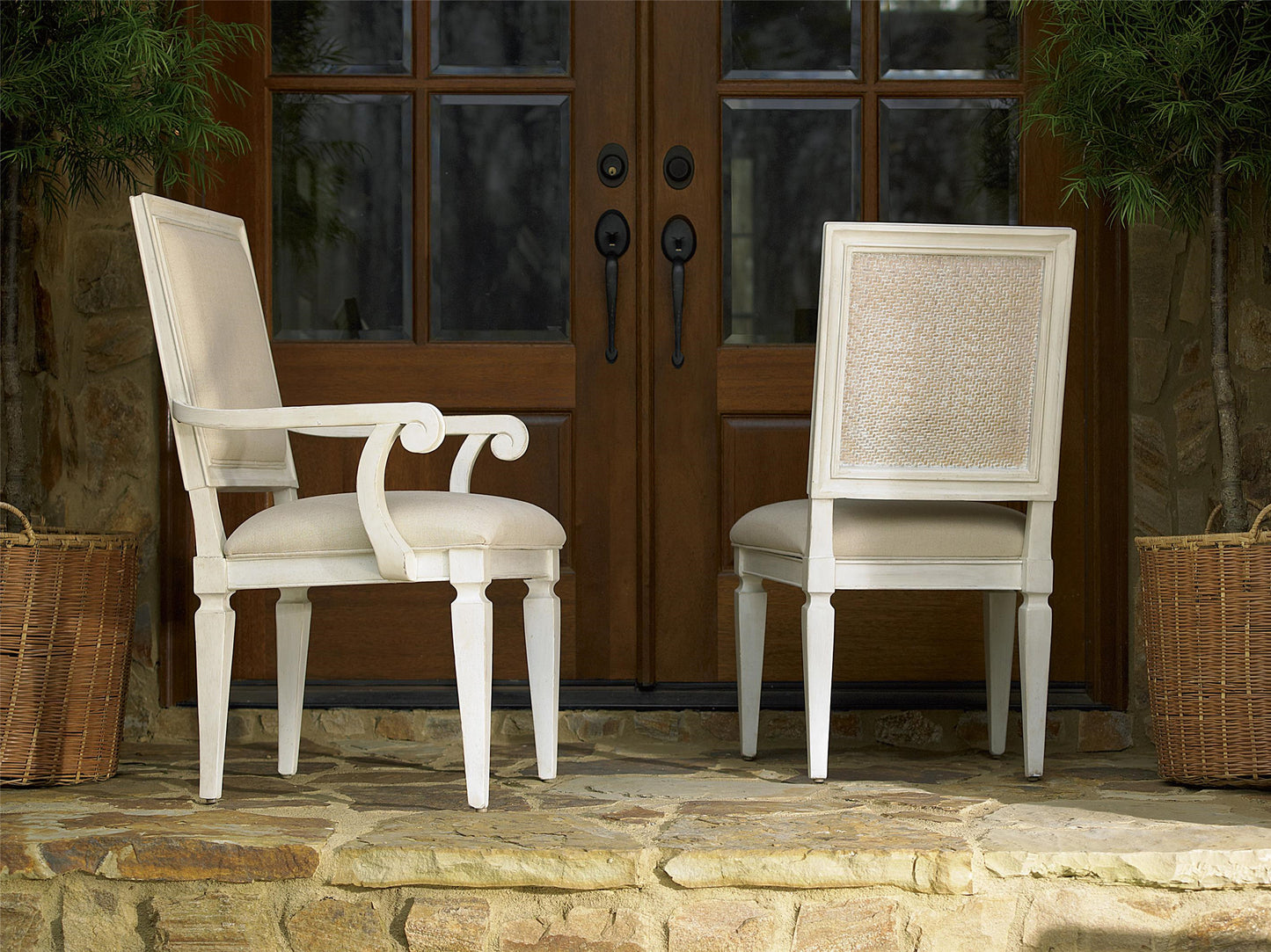 Summer Hill Woven Accent Arm Chair