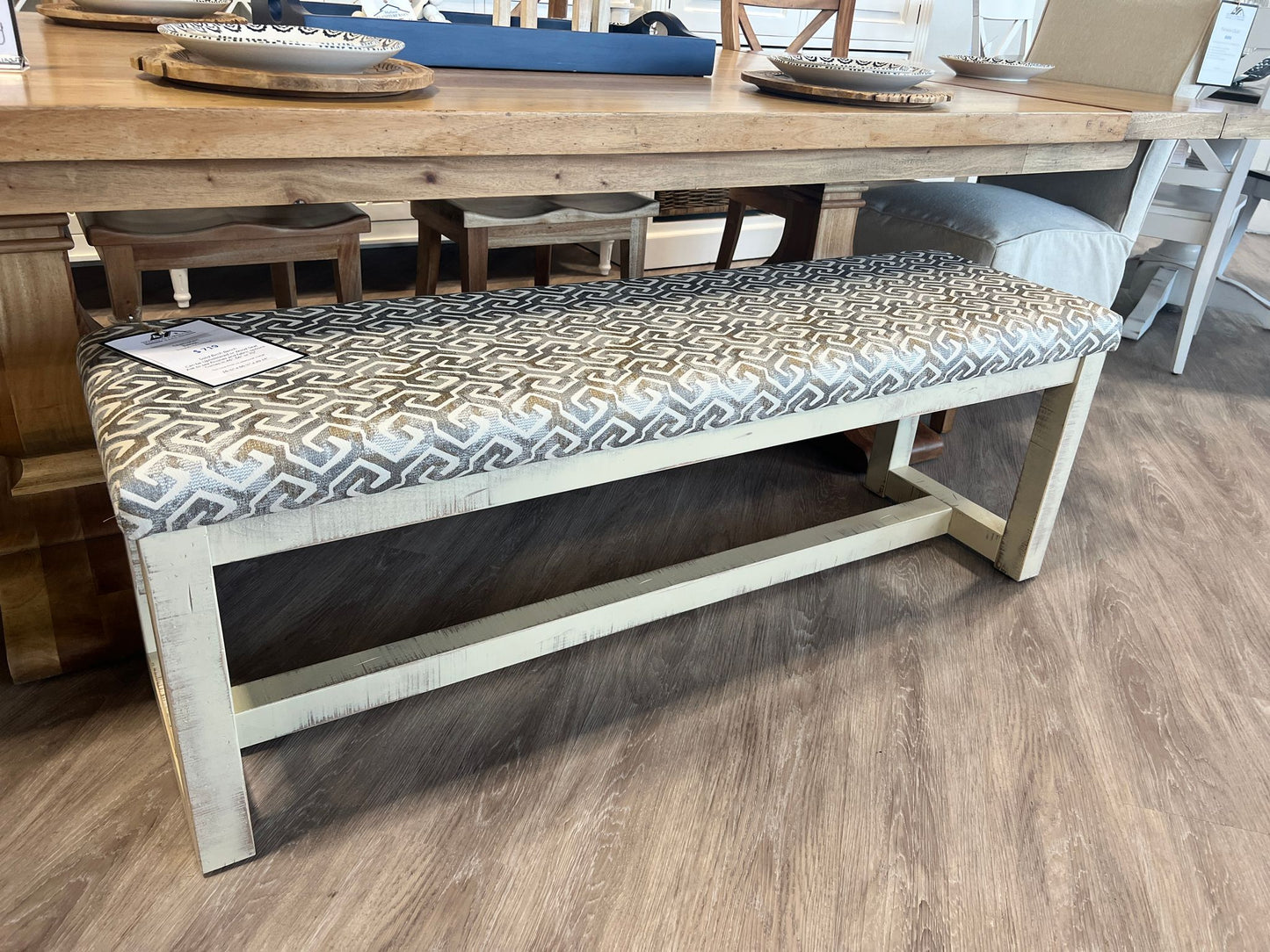 Custom Canadel Champlain Bench Seat