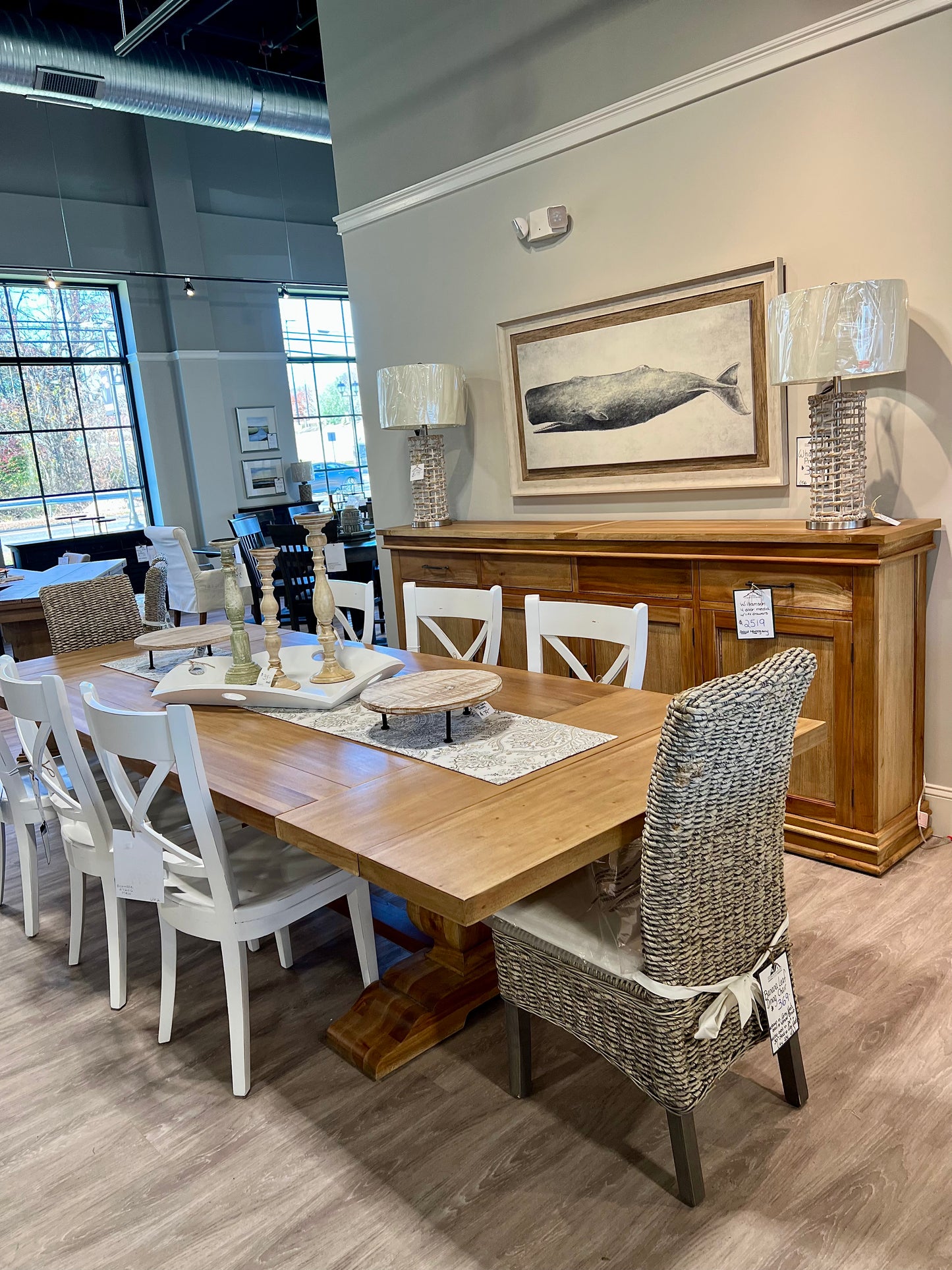 Bramble Trestle Extension Table