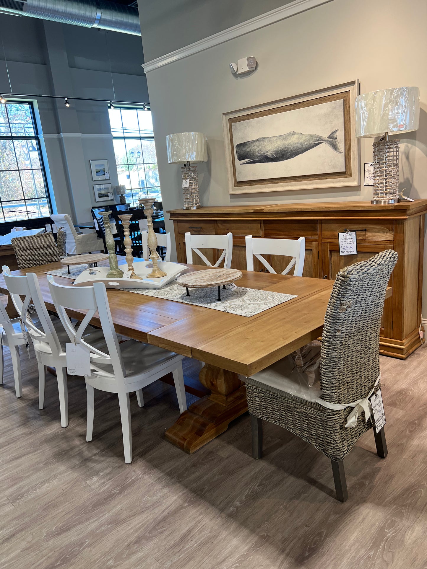 Bramble Trestle Extension Table