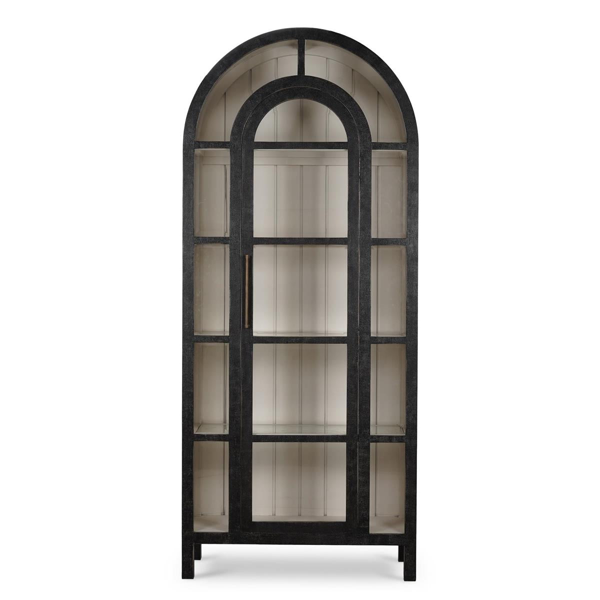 Vannes Display Cabinet with Glass Shelves