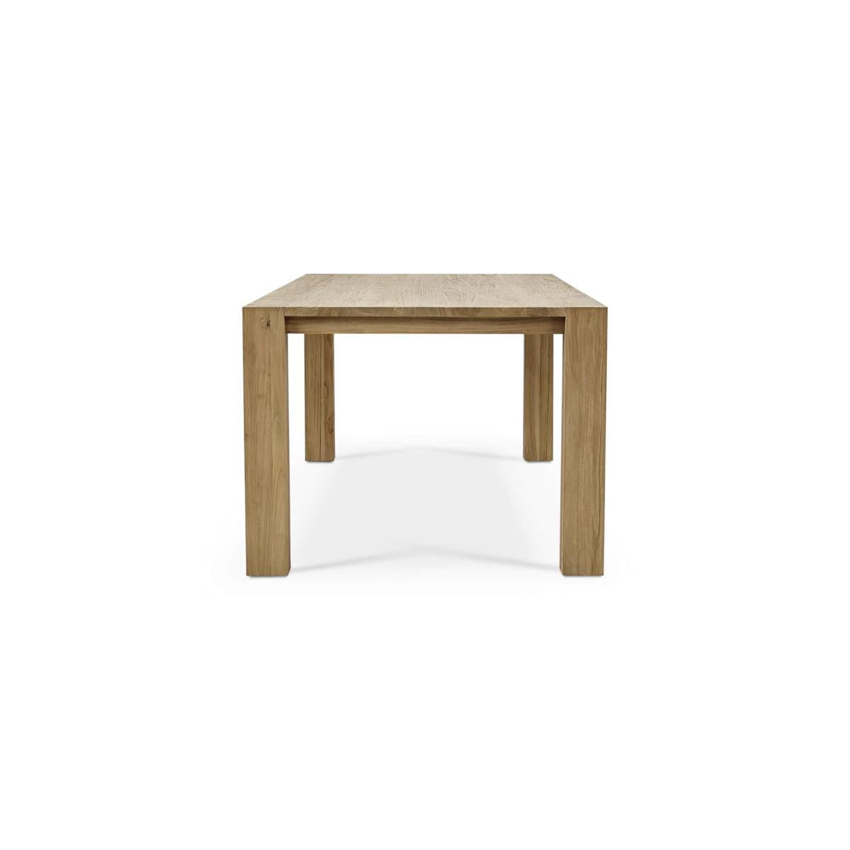 Tuscan Rustic Distressed Dining Table 96'' - Teak