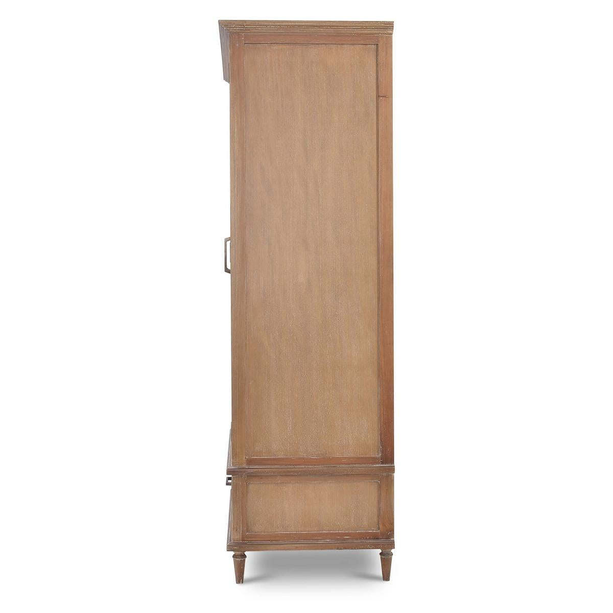Jamison Wardrobe with Rattan Door