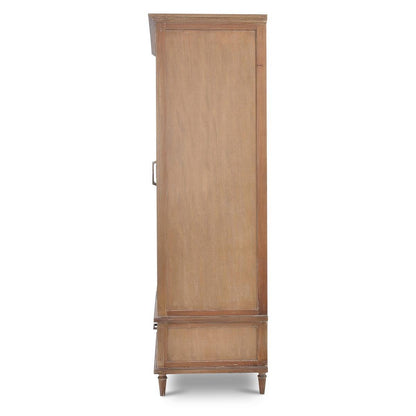 Jamison Wardrobe with Rattan Door
