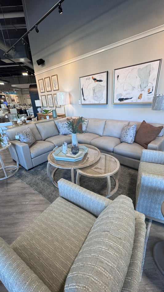 Colebrook Leather Sectional