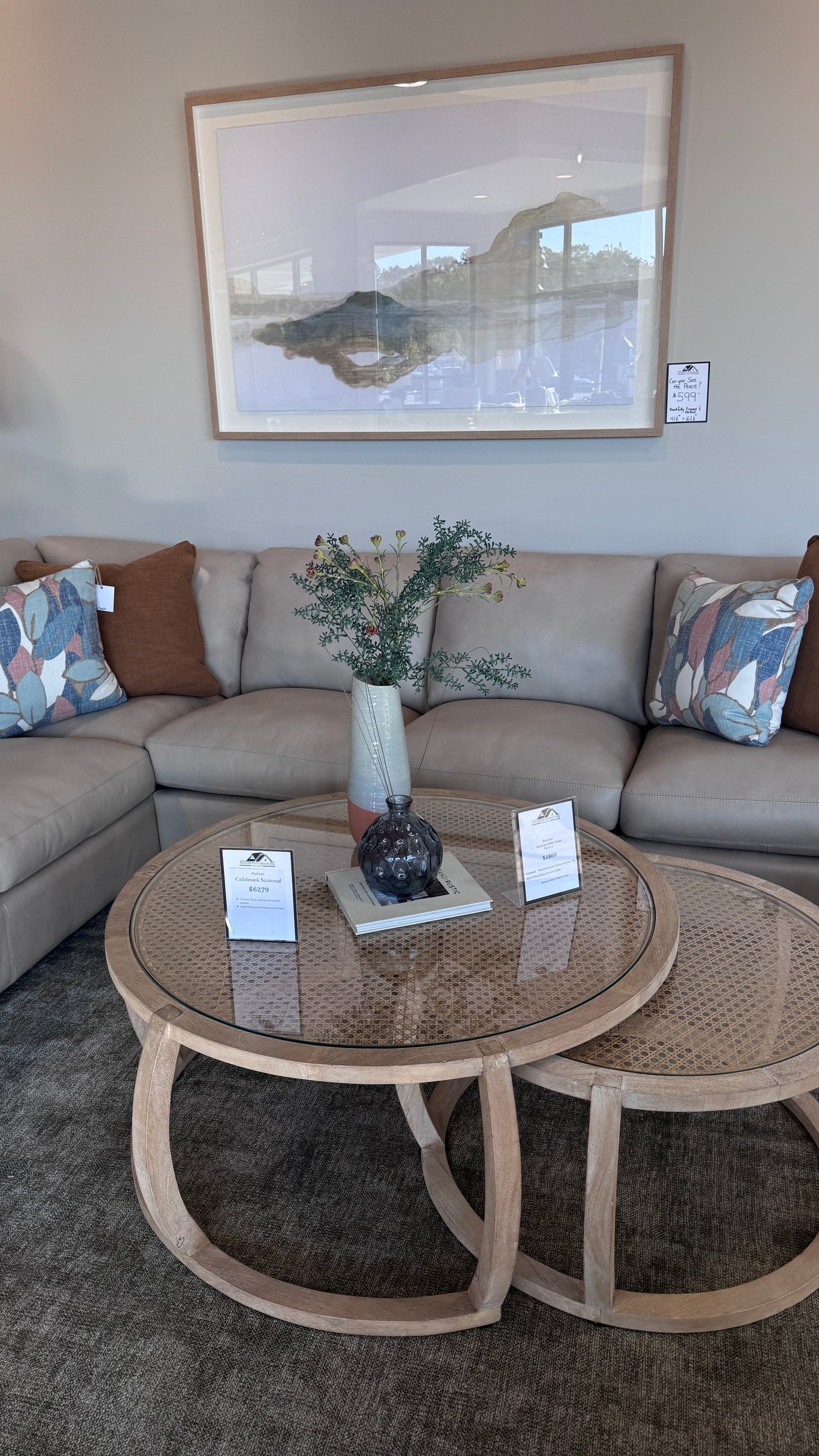 Colebrook Leather Sectional