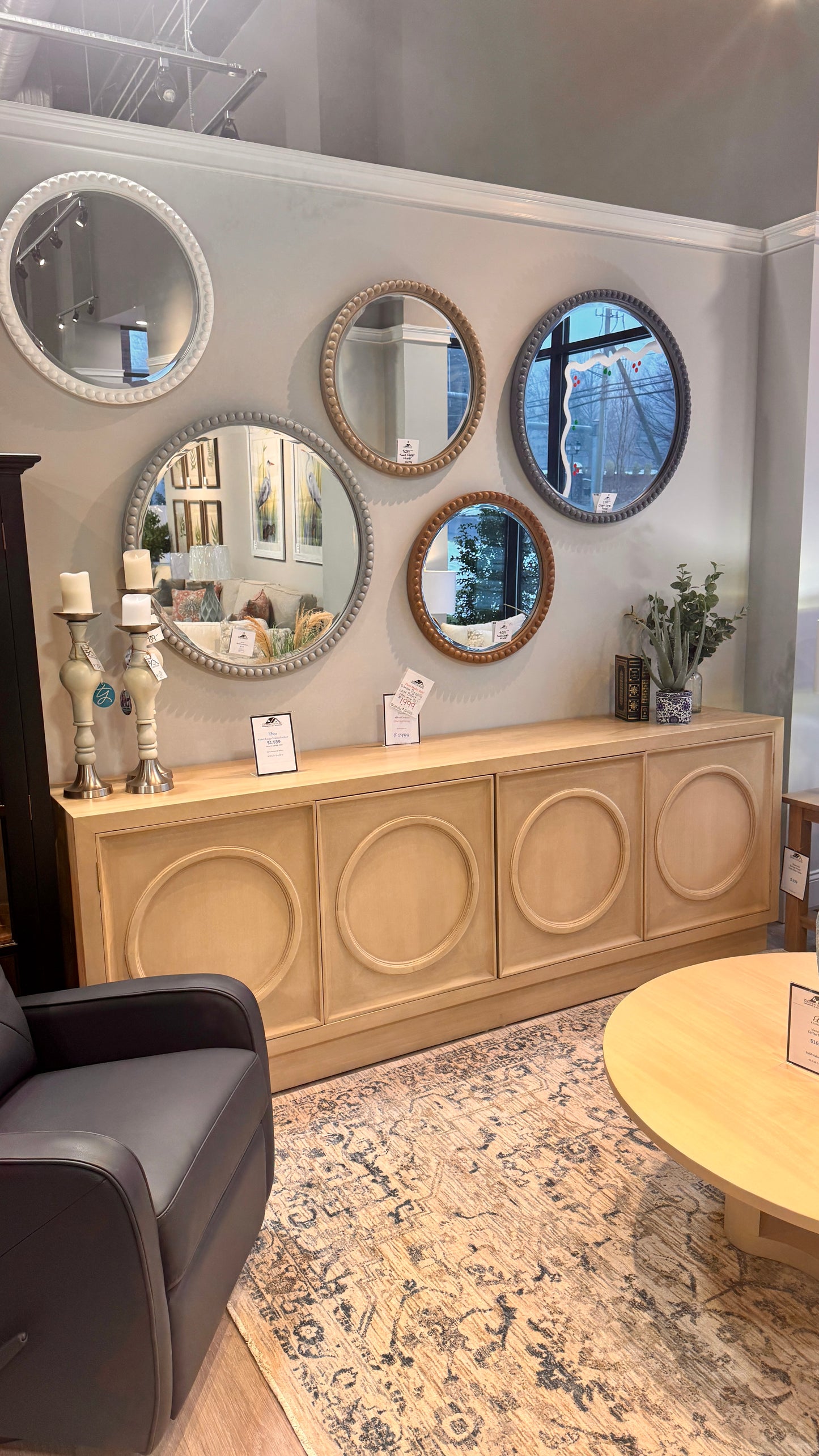 Bramble Picadilly 4 Door Large Buffet/Credenza