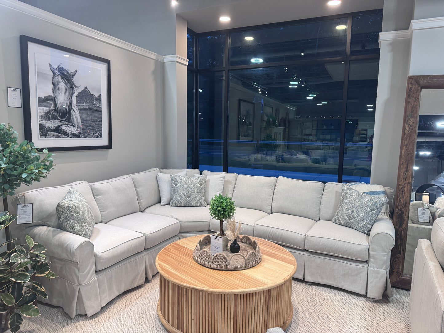 Alexandria Slipcovered Sectional
