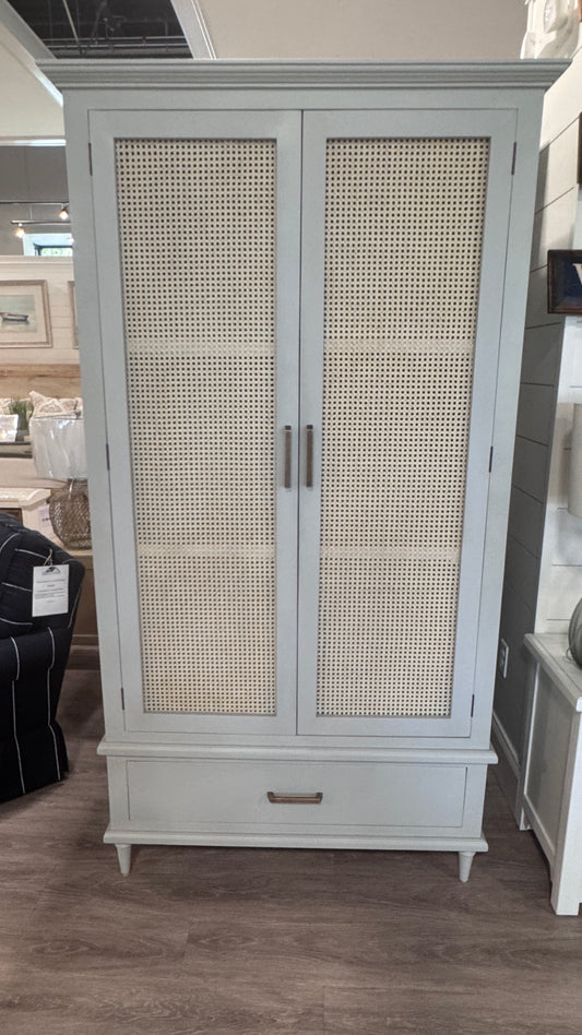Jamison Wardrobe with Rattan Door