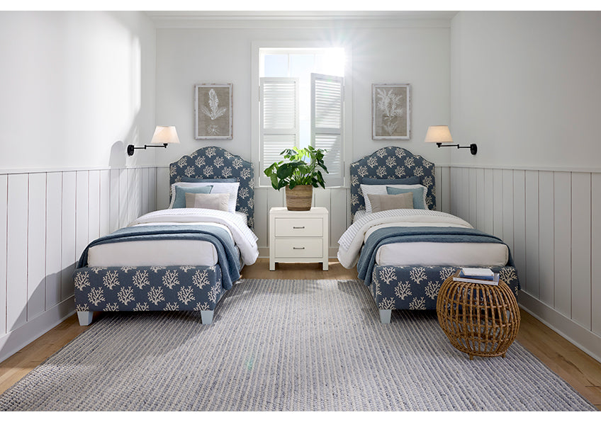 Tide and Timber Upholstered Bed