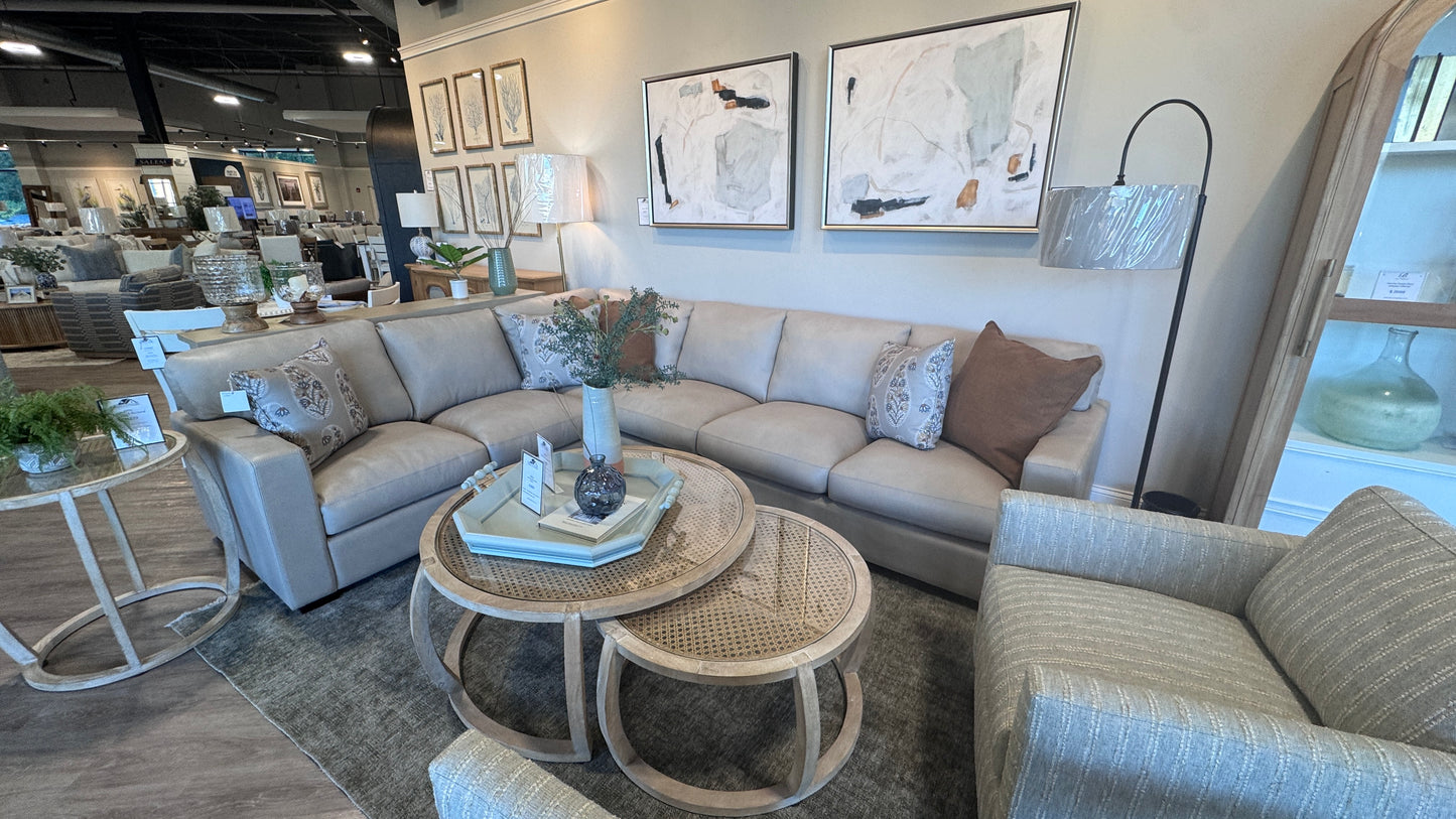 Colebrook Leather Sectional