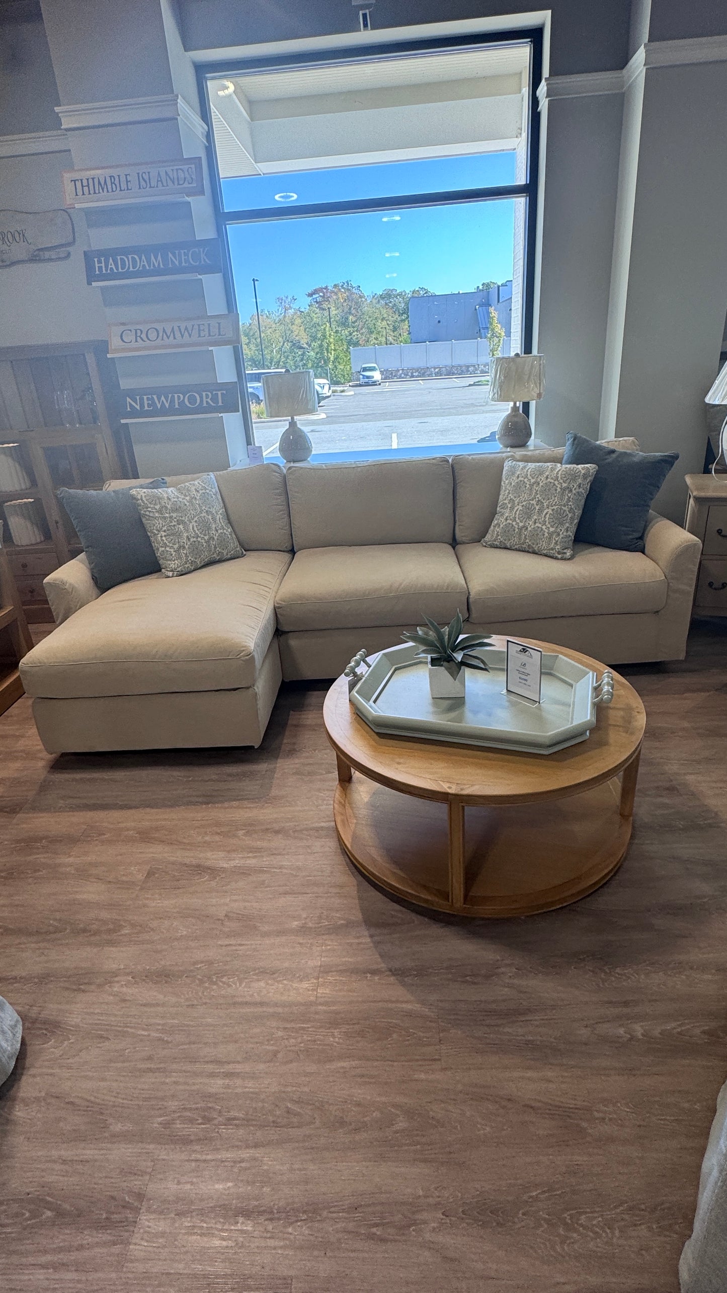 Winston Slipcovered Grande Sofa Chaise