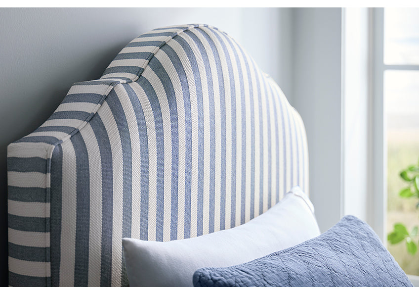 Tide and Timber Upholstered Bed