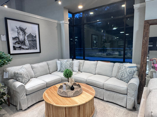 Alexandria Slipcovered Sectional
