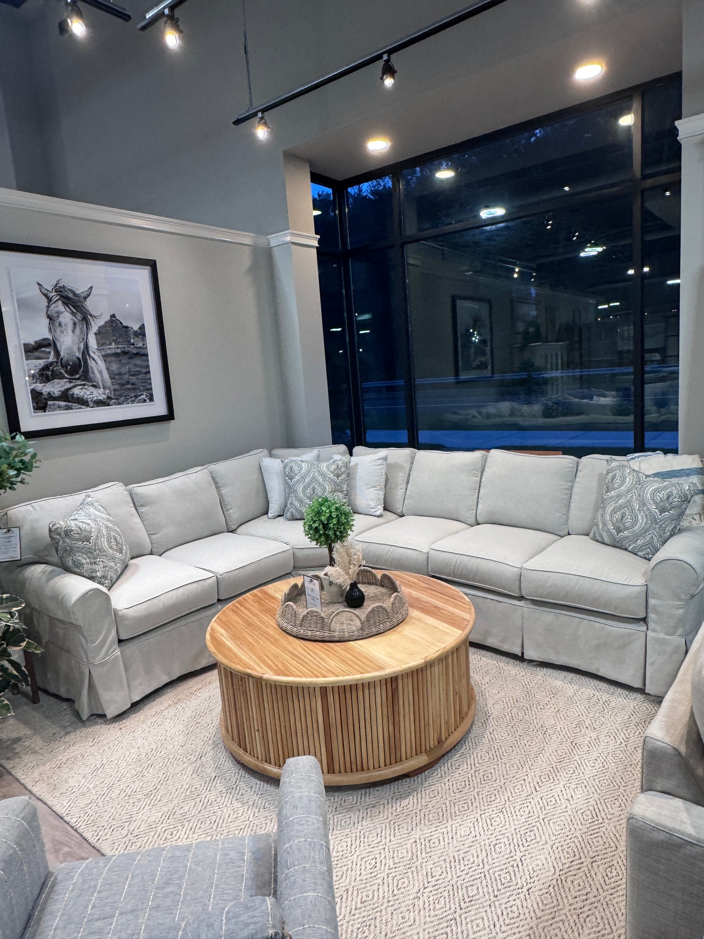 Alexandria Slipcovered Sectional