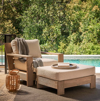Saratoga Outdoor Ottoman
