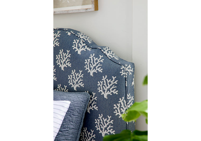 Tide and Timber Upholstered Bed
