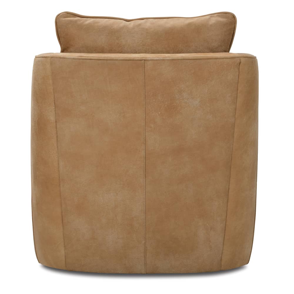 Rothko Leather Swivel Chair