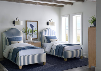 Tide and Timber Upholstered Bed