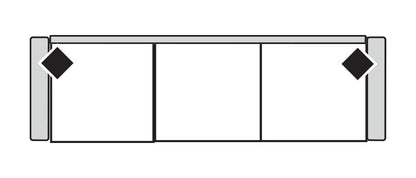 Easton 2 or 3 Seat Queen Sleeper Sofa (Slipcovered)