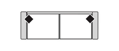 Easton 2 or 3 Seat Queen Sleeper Sofa (Slipcovered)