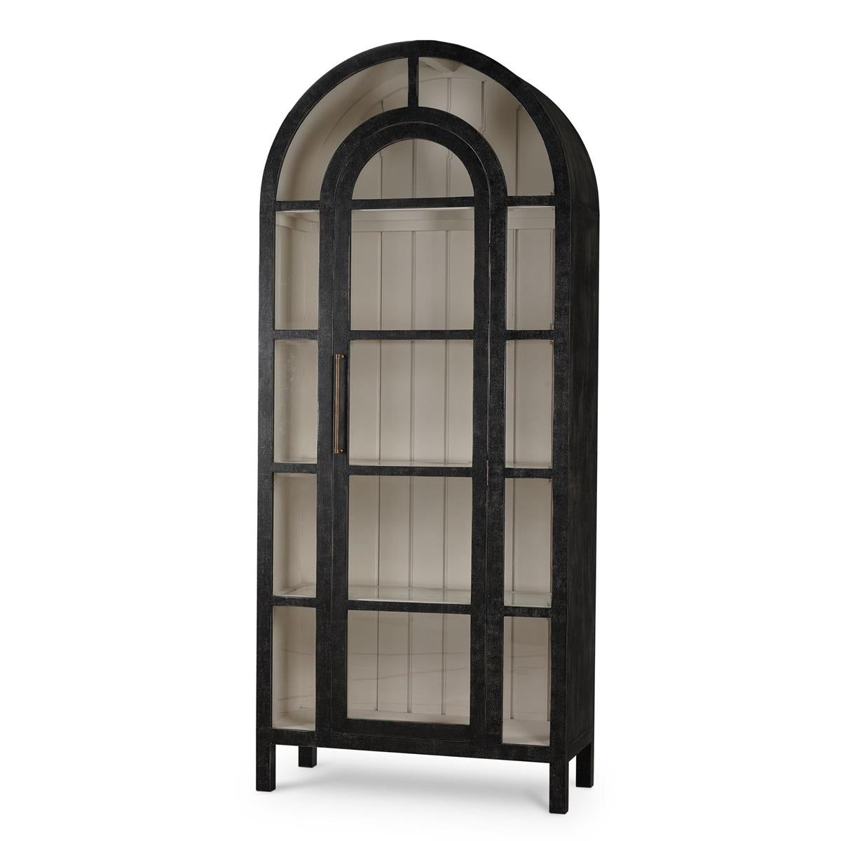 Vannes Display Cabinet with Glass Shelves