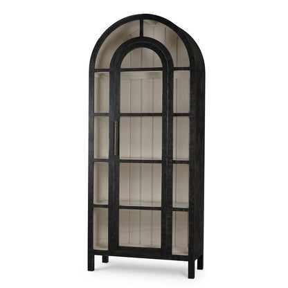 Vannes Display Cabinet with Glass Shelves
