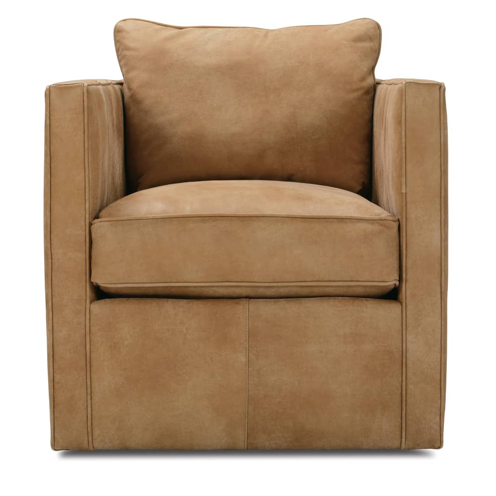 Rothko Leather Swivel Chair