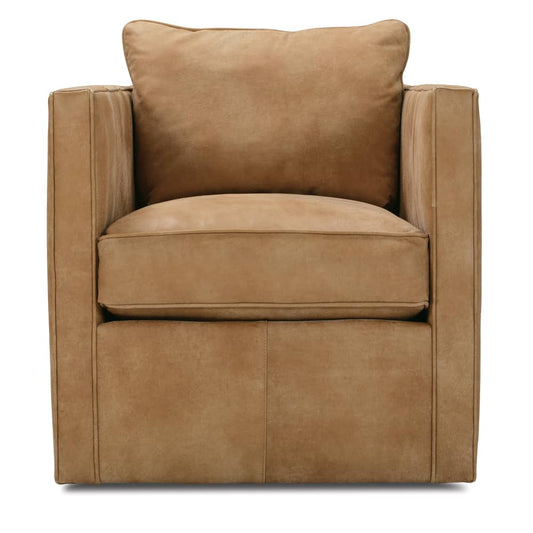 Rothko Leather Swivel Chair