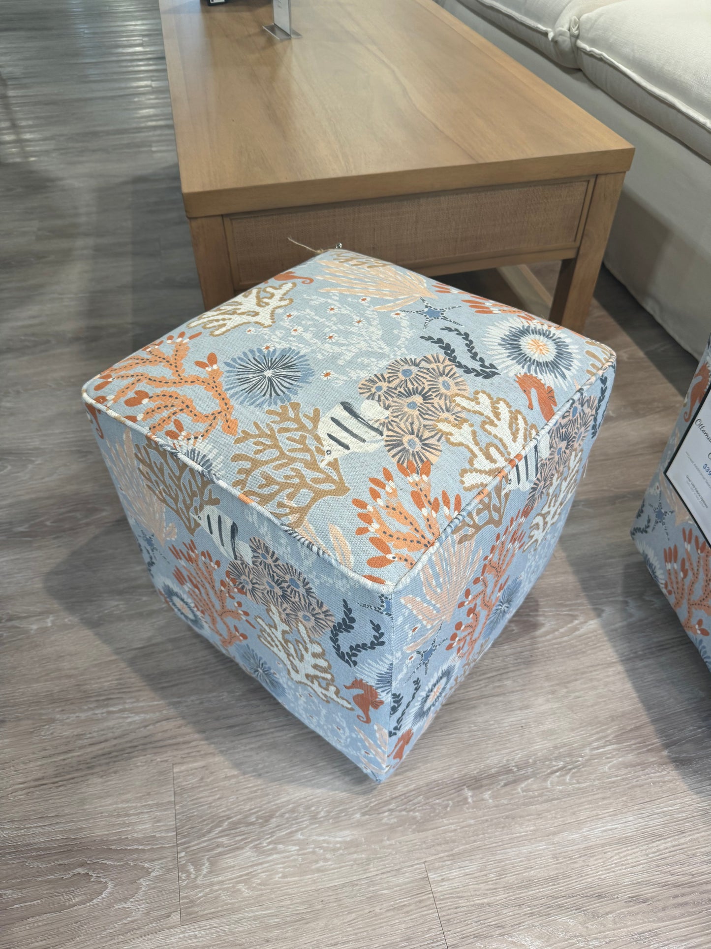 Accent Cube Ottoman -WHS